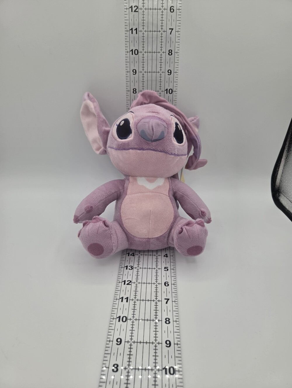 Disney Franchise Angel Character Plush Stuffed Animal Toy, Pink & Purple 8in